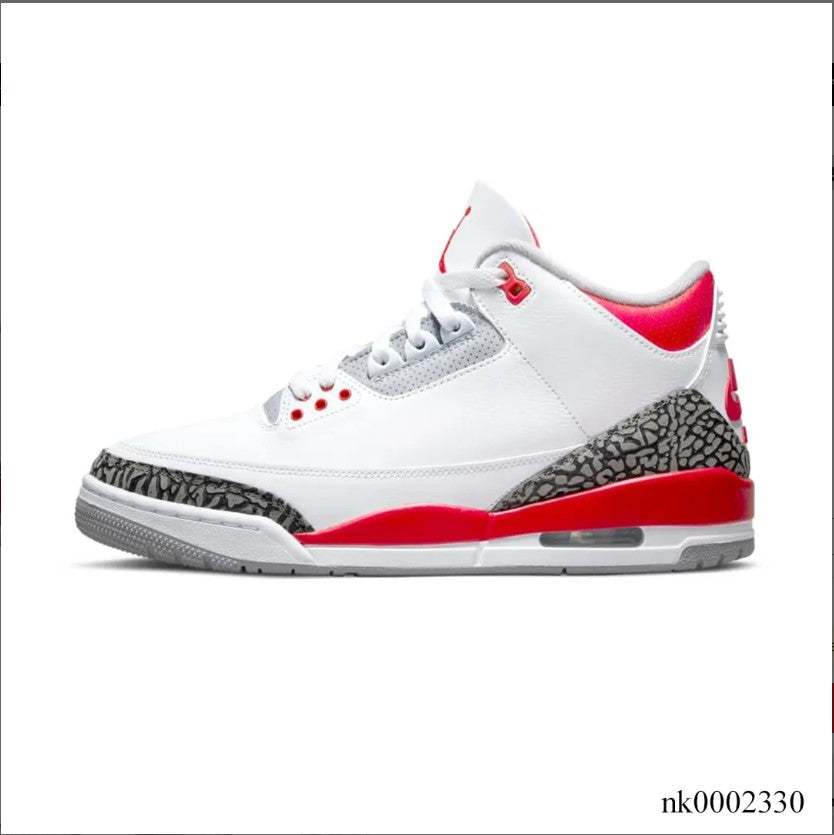 Air Jordan 3 Retro Fire Red Shoes Sneakers