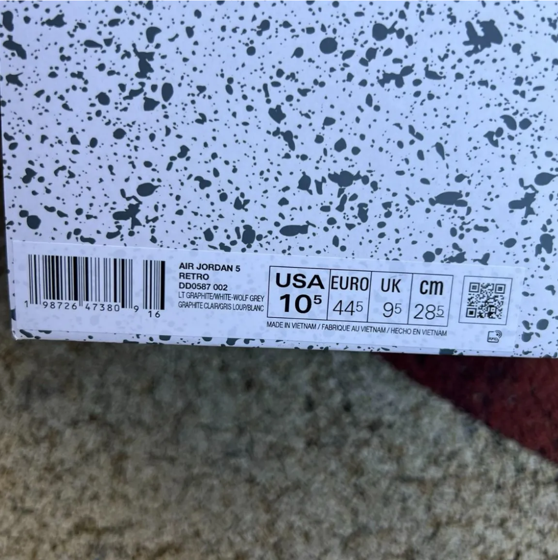 Air Jordan 5 Wolf Grey (2026) Shoes Sneakers
