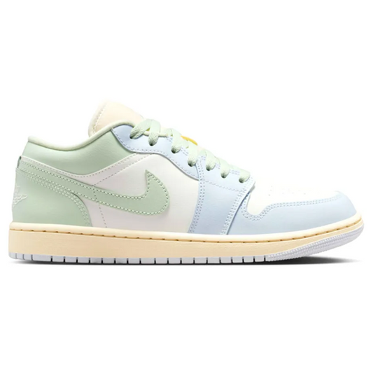 Air Jordan 1 Low Sail Aura Shoes Sneakers