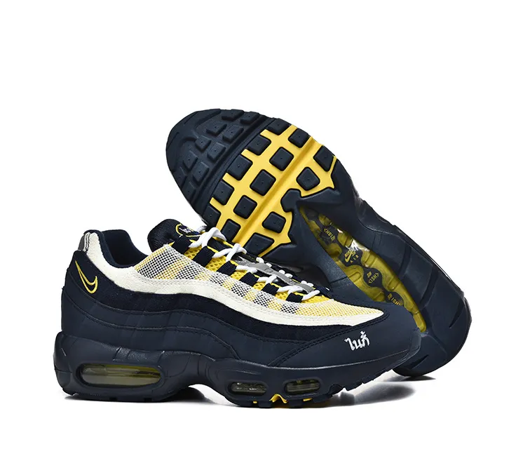 Eric Koston x AM 95 SB Obsidian Speed Yellow Shoes Sneakers