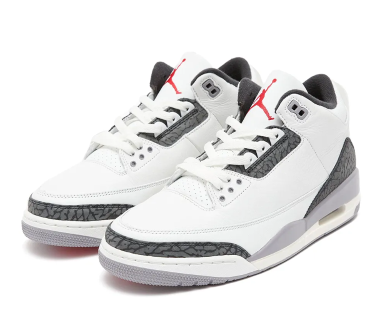 Air Jordan 3 Cement Grey Shoes Sneakers
