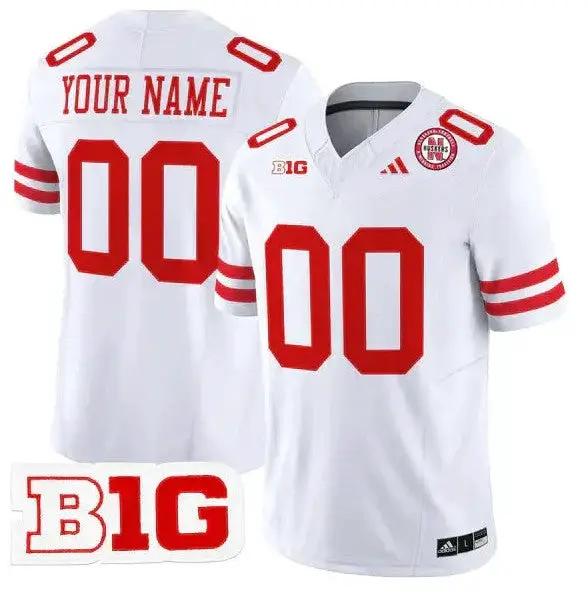 Custom Nebraska Cornhuskers Football 2025 "Blackout" Jersey
