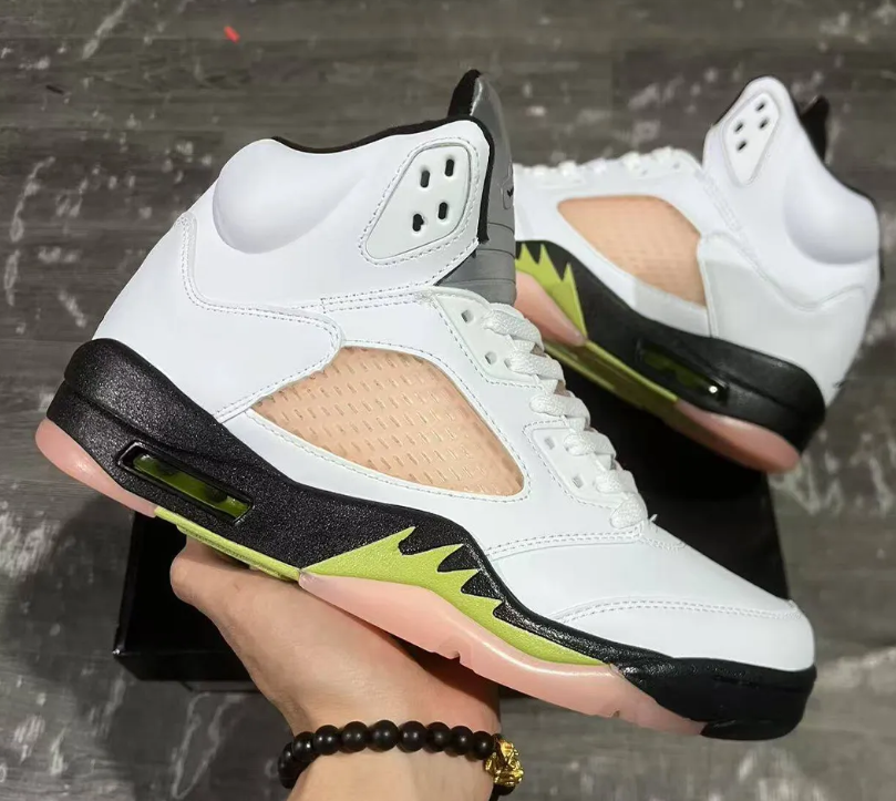 Air Jordan 5 Luminous Green Shoes Sneaker
