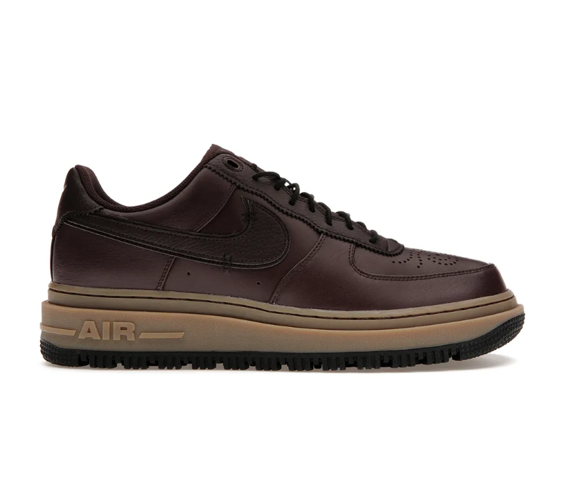 Air Force 1 Low Luxe Brown Basalt Shoes Sneakers