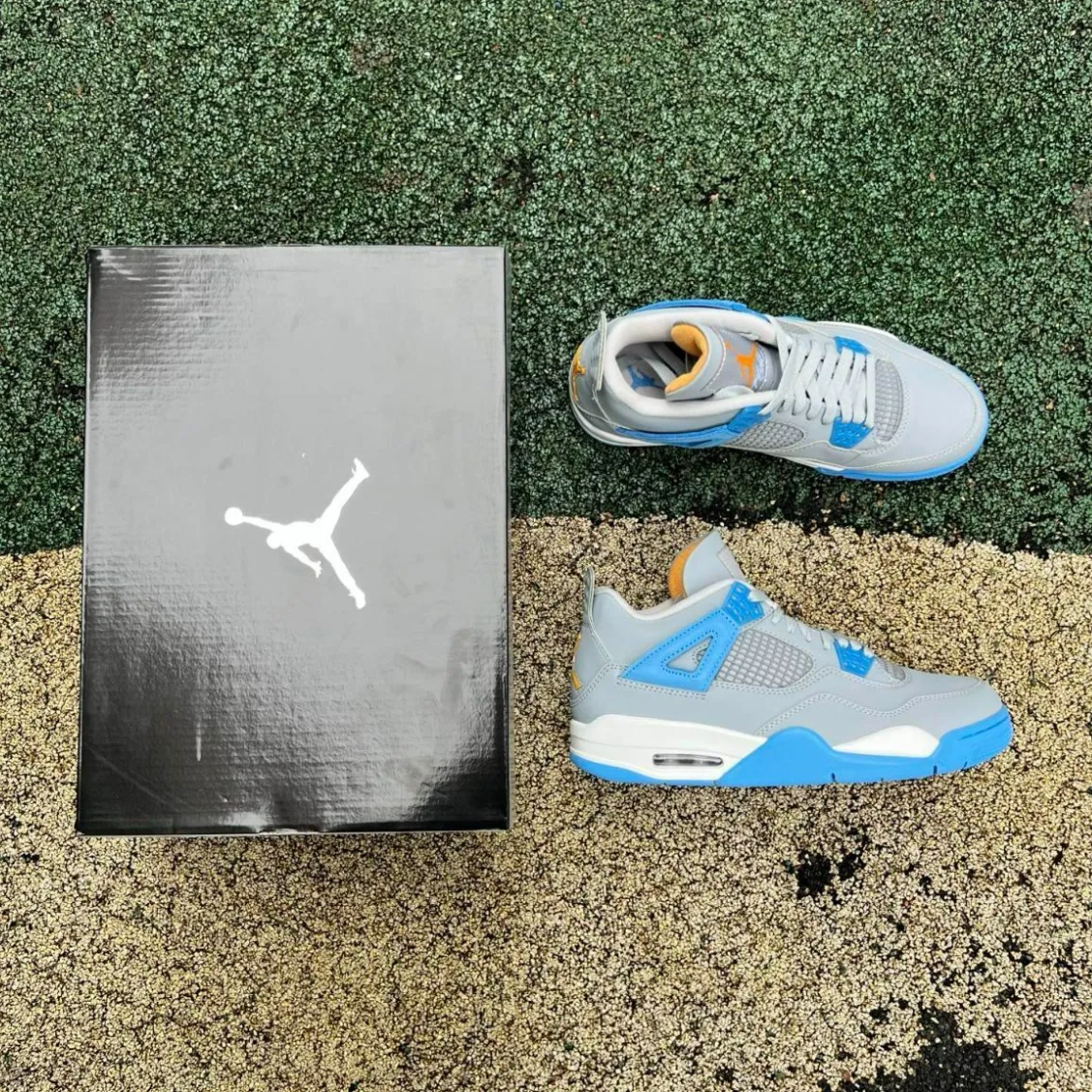 Air Jordan 4 LS Mist Blue Shoes Sneakers