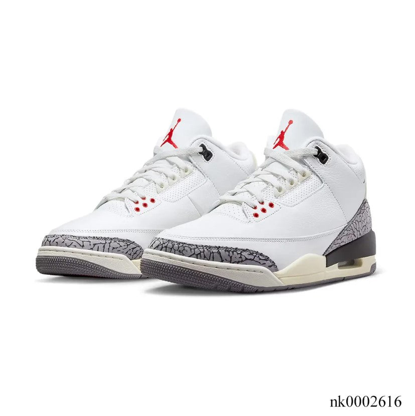 Air Jordan 3 Retro White Cement Reimagined Shoes Sneakers