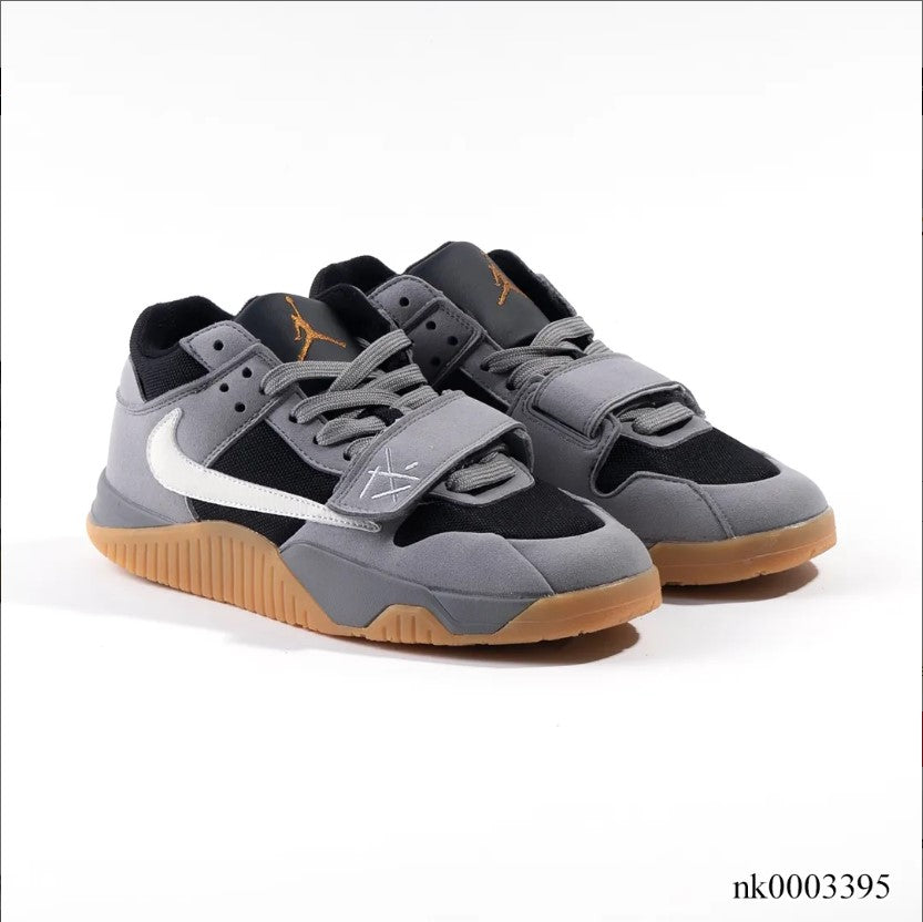 Travis Scott x Jumpman Jack Grey Black Gum Shoes Sneakers