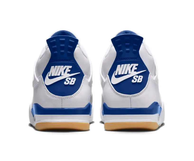 SB x AJ 4 Sapphire Blue Shoes Sneakers
