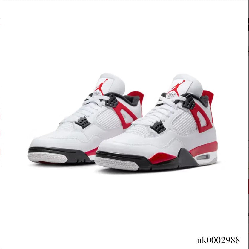 Air Jordan 4 Red Cement Shoes Sneakers