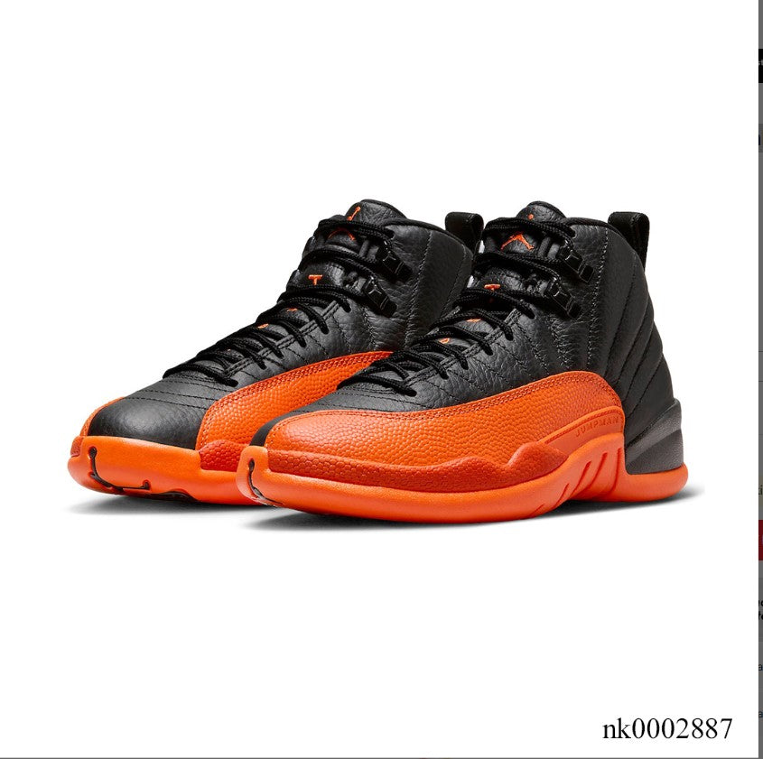 Air Jordan 12 Brilliant Orange Shoes Sneakers
