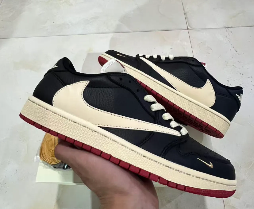 Nigel Sylvester x Travis Scott x Air Jordan 1 Low OG Shoes Sneakers