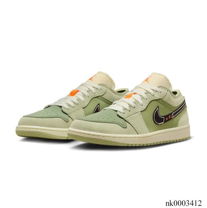 Air Jordan 1 Low SE Craft Light Olive Shoes Sneakers