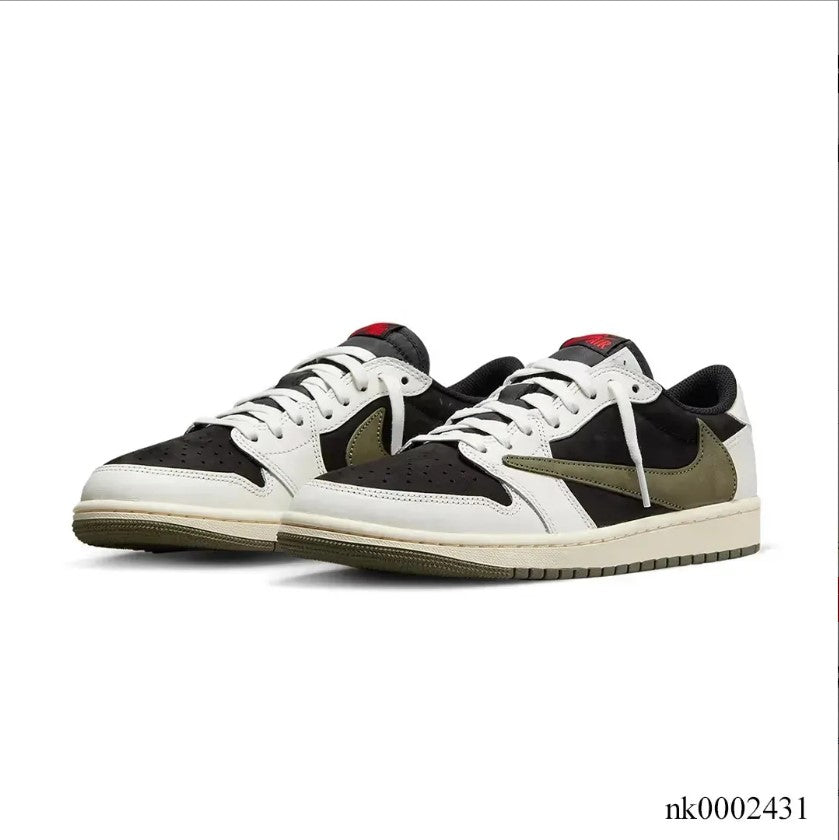 Travis Scott x Air Jordan 1 Low OG Olive Shoes Sneakers