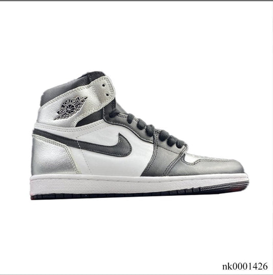 Air Jordan 1 High OG WMNS Silver Toe Shoes Sneakers