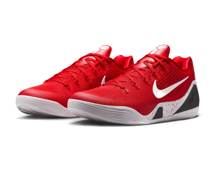 Kobe 9 Elite Low EM Protro University Red Shoes Sneakers