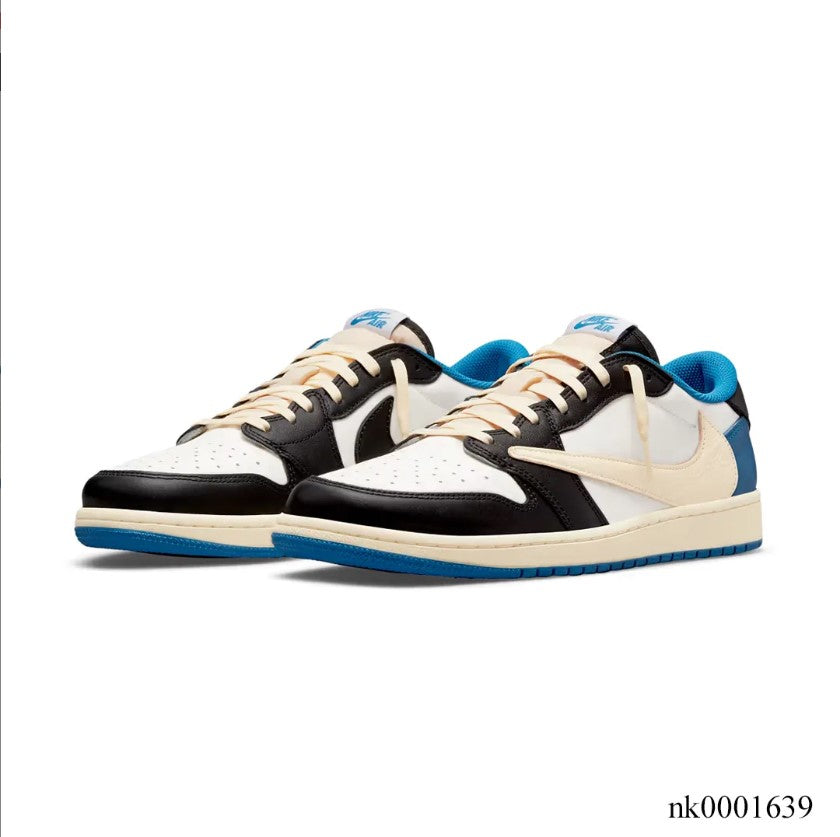 Travis Scott x AJ 1 Low x Fragment Shoes Sneakers