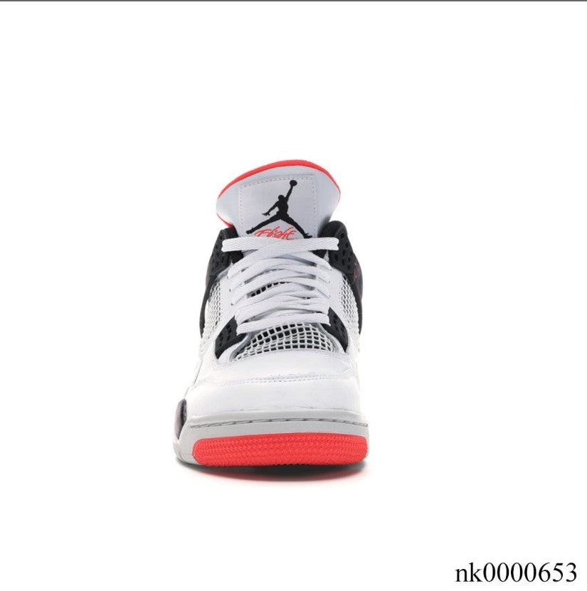 Air Jordan 4 Retro Flight Nostalgia Shoes Sneakers (Big Size Available)