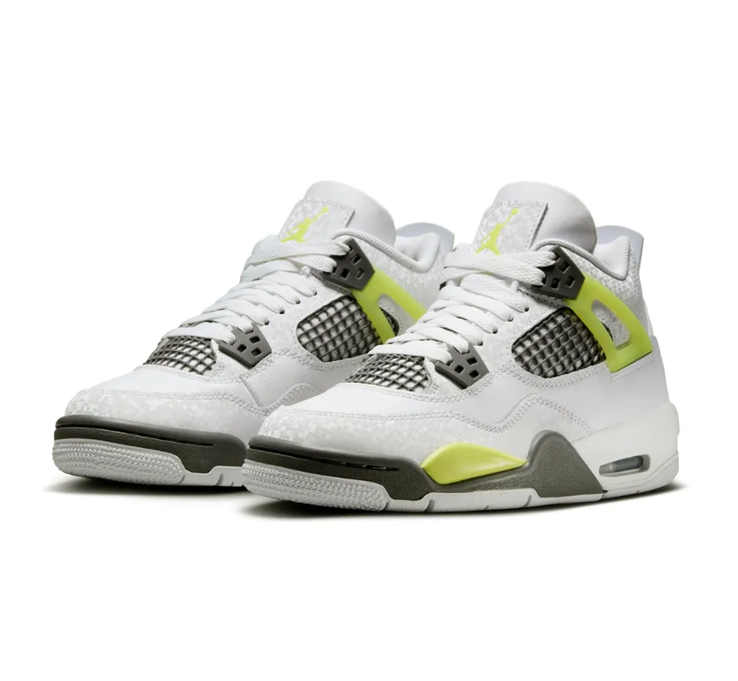 Air Jordan 4 Light Lemon Twist Shoes Sneakers