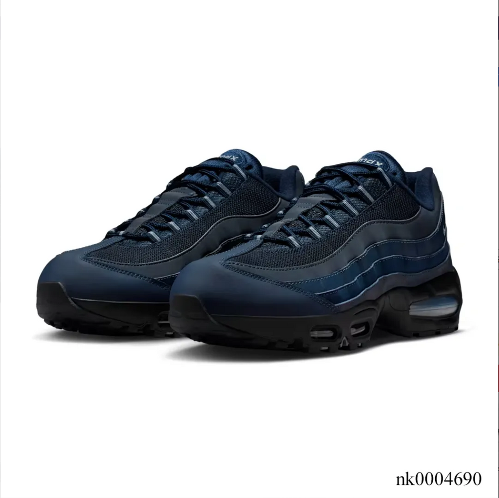 Air Max 95 Big Bubble Black Game Royal Shoes Sneakers