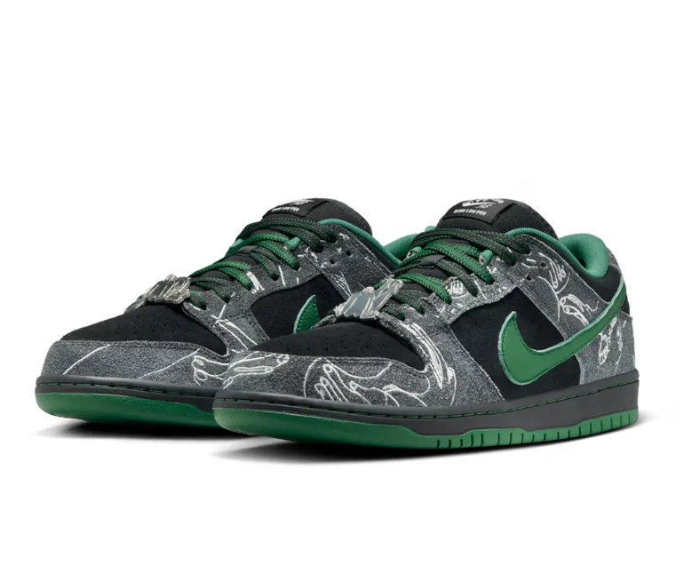 SB Dunk Low x There Skateboards Shoes Sneakers