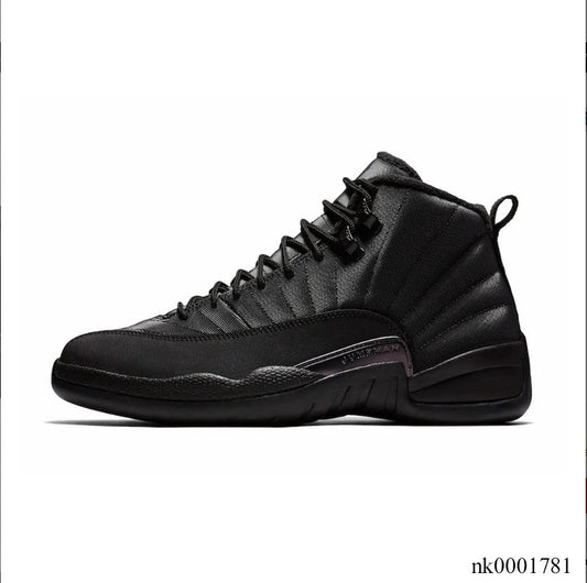 Air Jordan 12 Retro Winterized Triple Black Shoes Sneakers