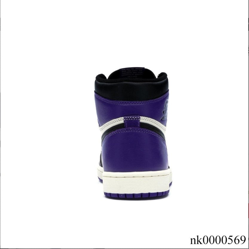 Air Jordan 1 Retro High Court Purple Shoes Sneakers