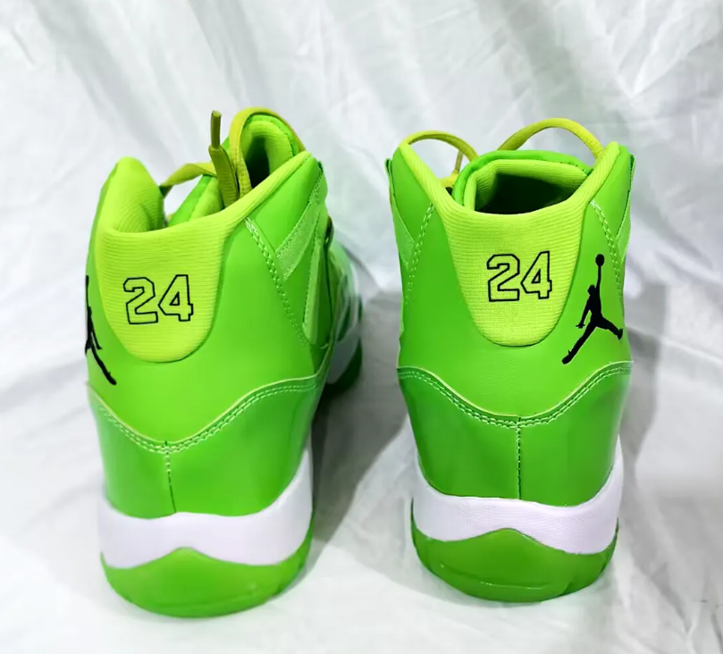 Air Jordan 11 Green Neon Shoes Sneaker