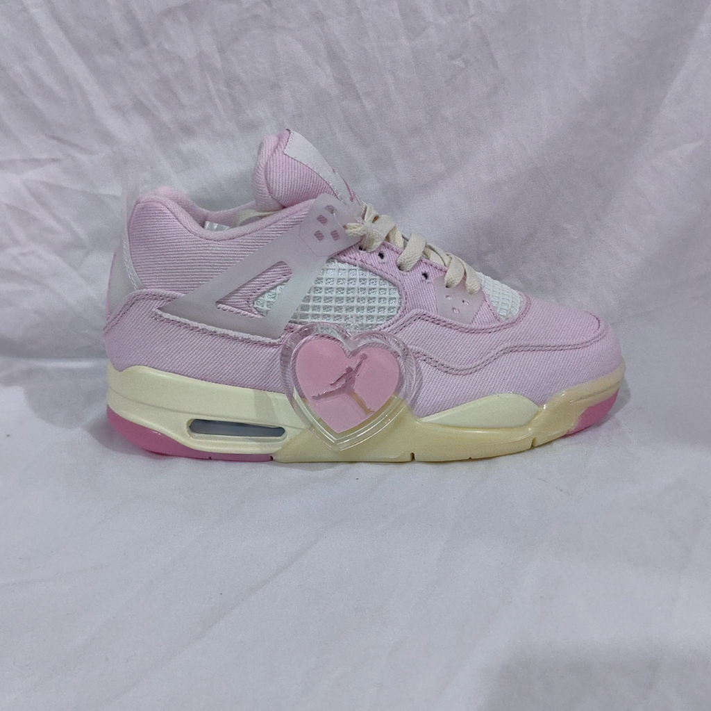 Air Jordan 4 Denim Iced Carmine Shoes Sneakers