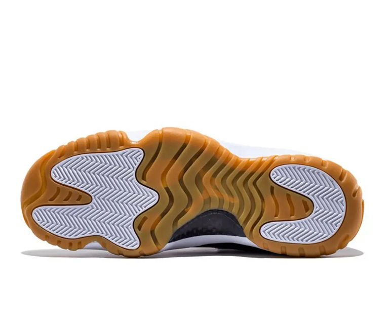 Air Jordan 11 Retro Low Navy Gum Shoes Sneakers