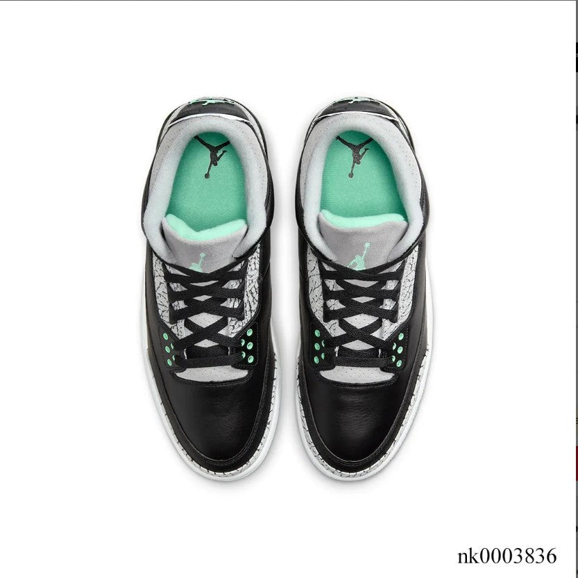 Air Jordan 3 Green Glow Shoes Sneakers