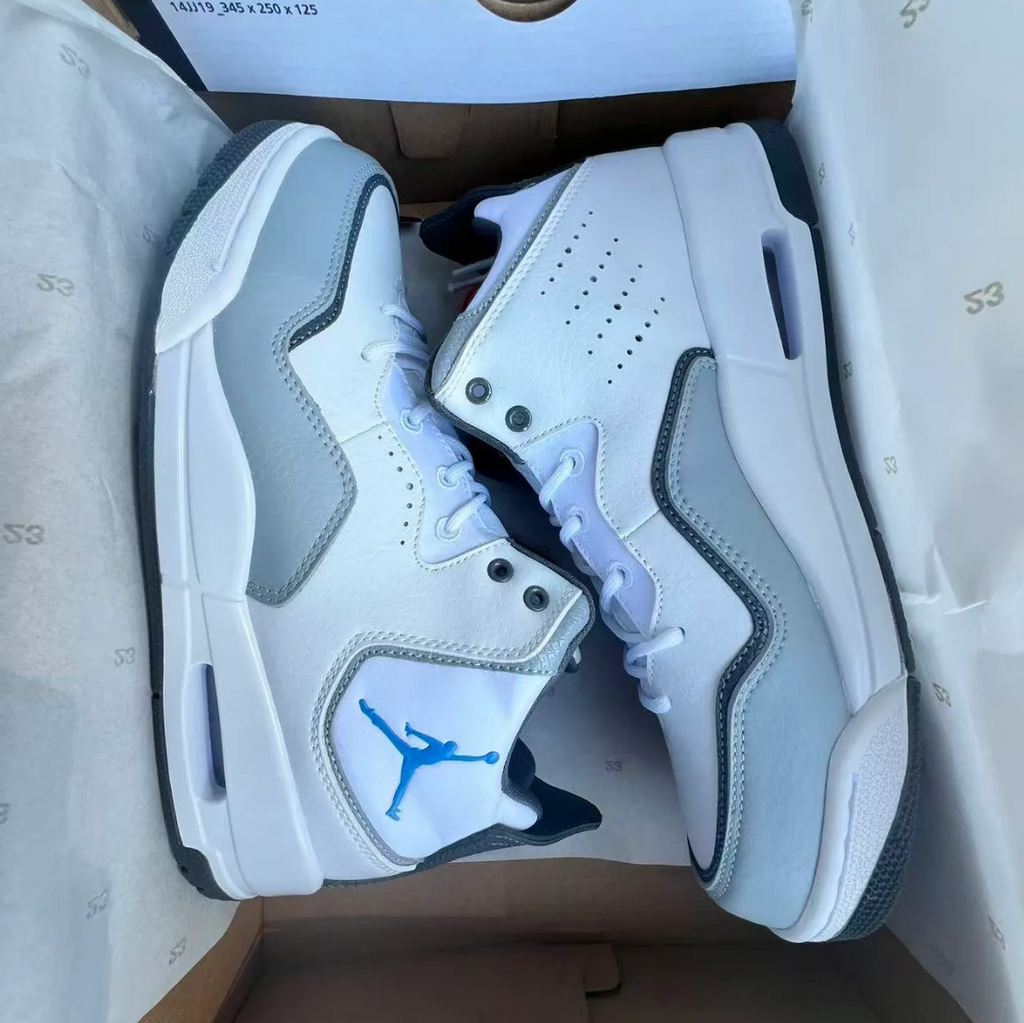 Air Jordan Courtside 23 White University Blue Shoes Sneakers