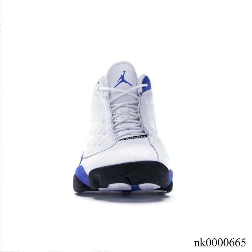 Air Jordan 13 Retro White Hyper Royal Black Shoes Sneakers