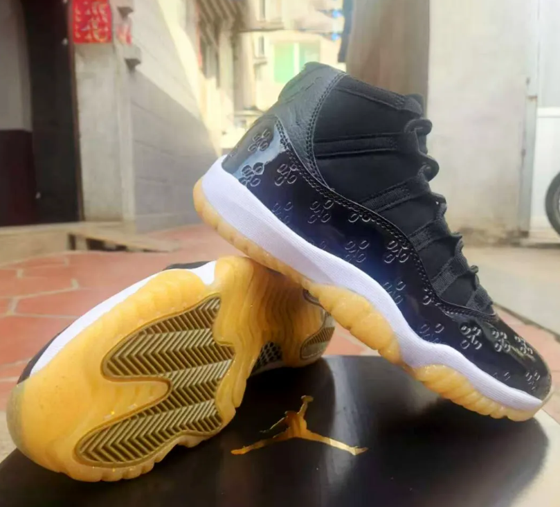Drake x AJ 11 OVO Monogram Black Sample Shoes Sneakers