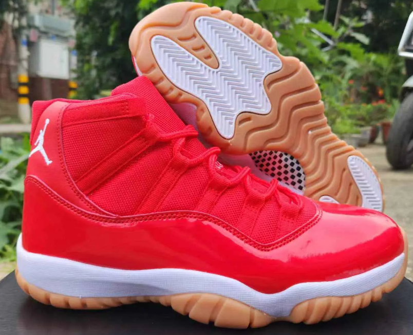 Air Jordan 11 Red Gum Shoes Sneakers