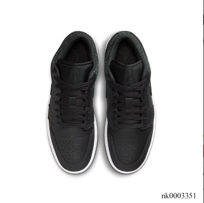 Air Jordan 1 Low SE Black Elephant Shoes Sneakers