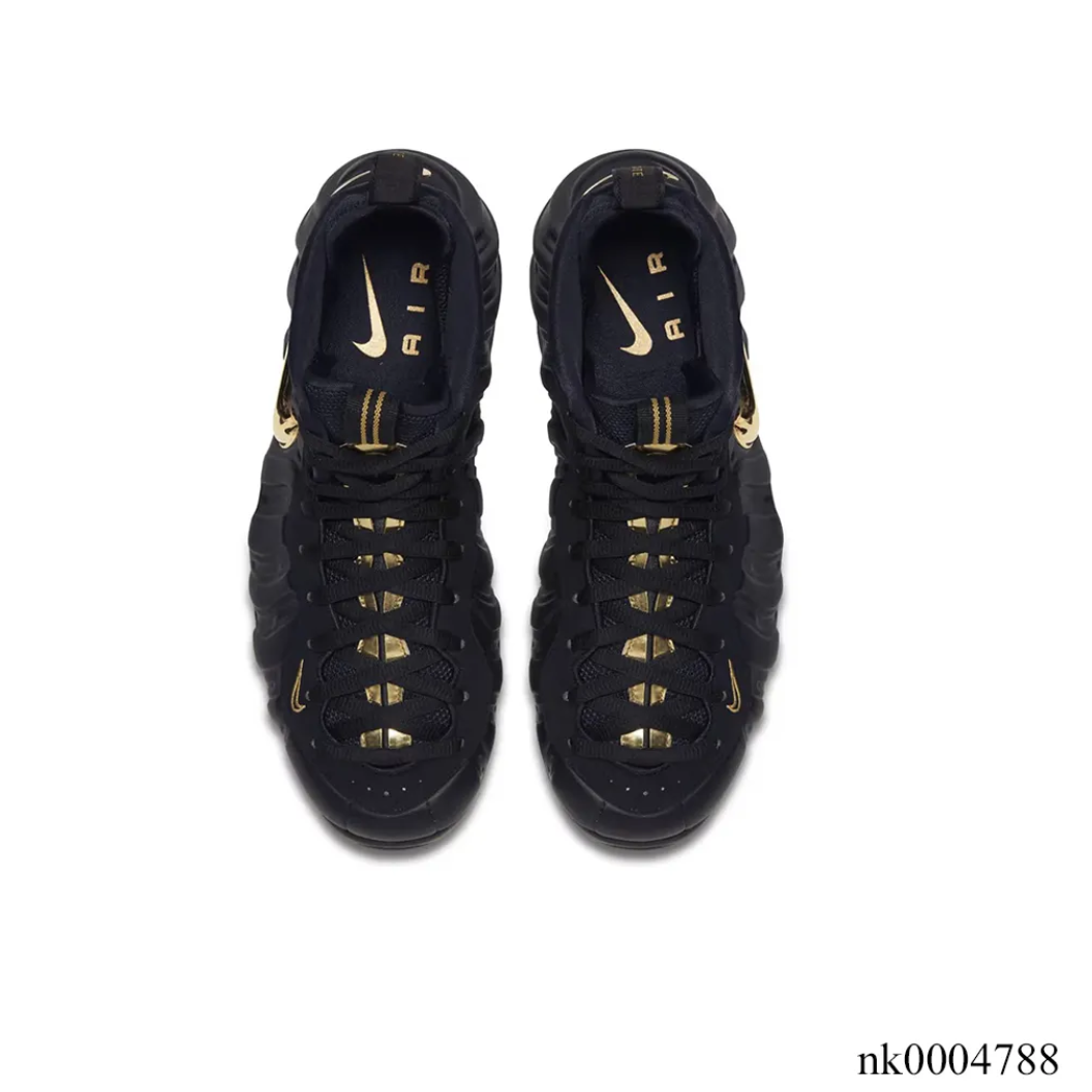 Air Foamposite Pro ‘Black Metallic Gold’ Shoes Sneakers