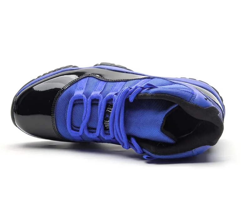 Air Jordan 11 Royal Blue And Black Shoes Sneakers