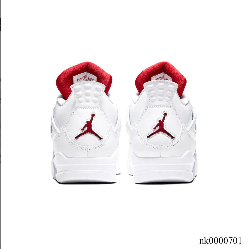 Air Jordan 4 Retro Metallic Red Shoes Sneakers