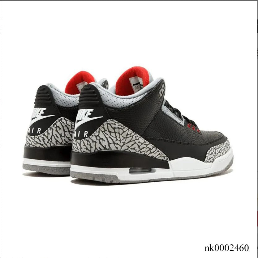 Air Jordan 3 Retro Black Cement 2018 Shoes Sneakers