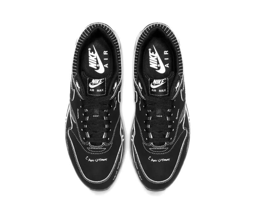AM 1 Tinker Sketch To Self – Black Shoes Sneakers