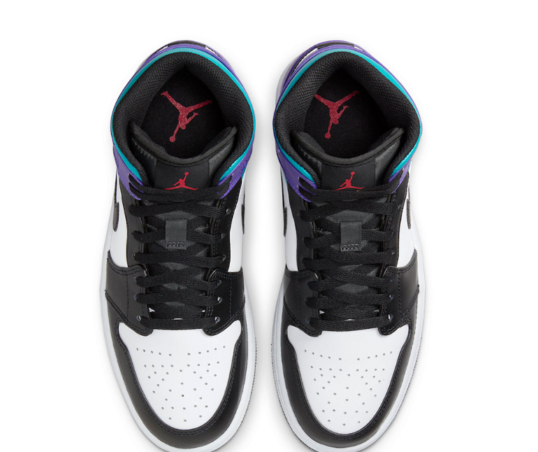 Air Jordan 1 Mid Aqua Shoes Sneakers