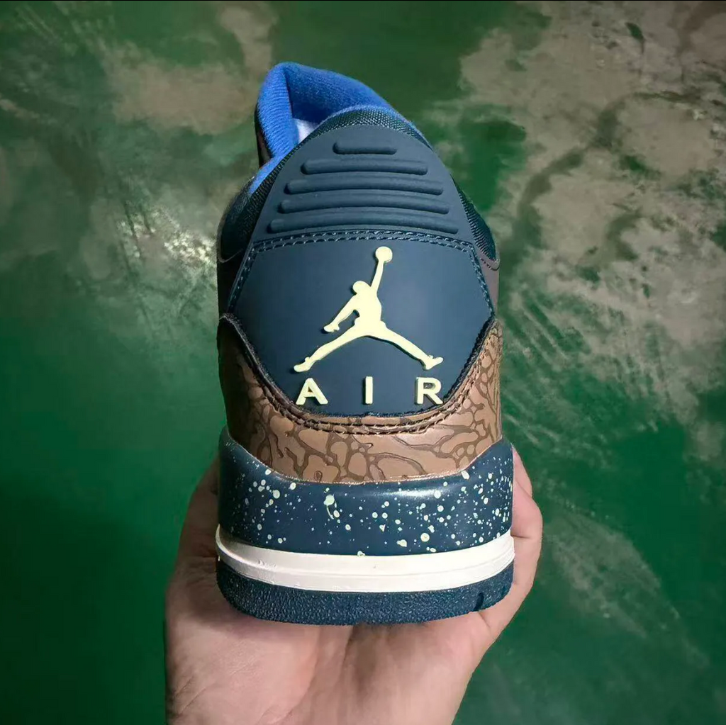 Air Jordan 3 Retro Olive Grey Shoes Sneakers