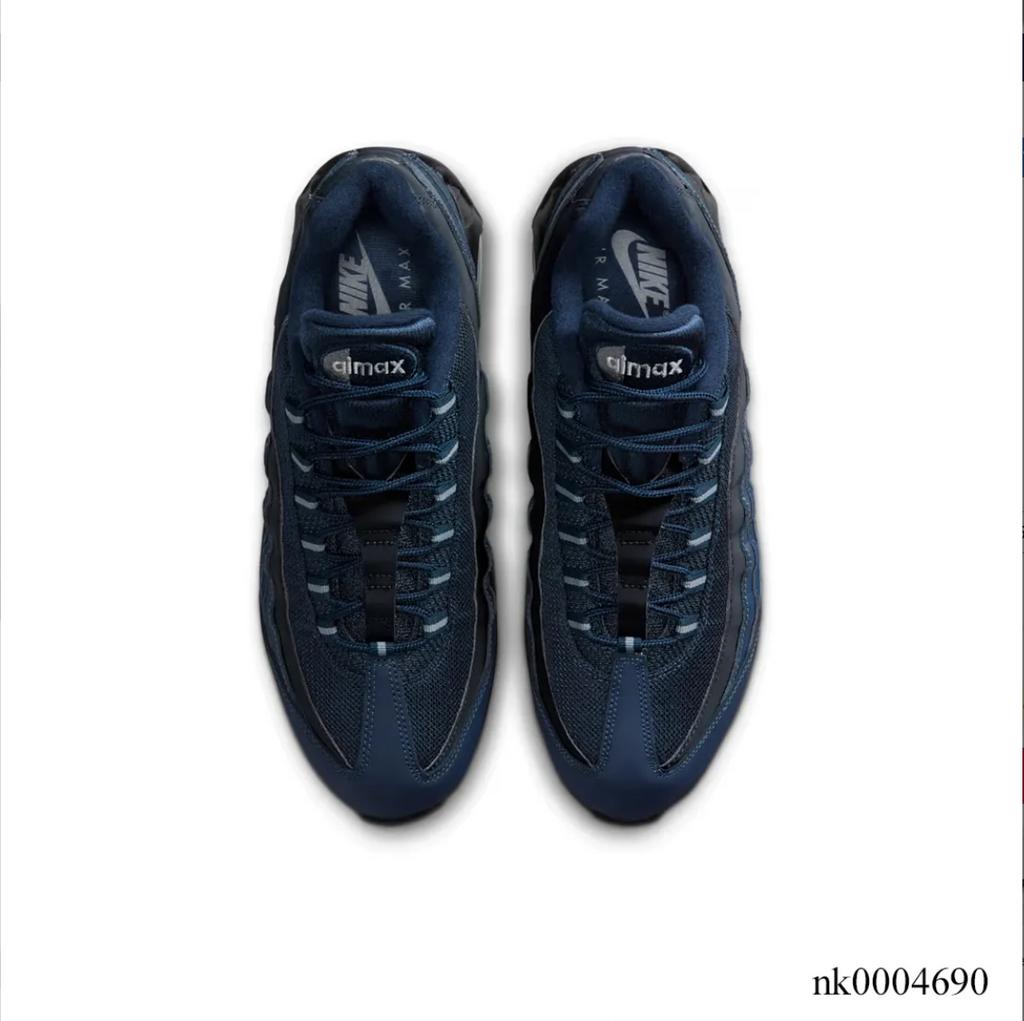 Air Max 95 Big Bubble Black Game Royal Shoes Sneakers