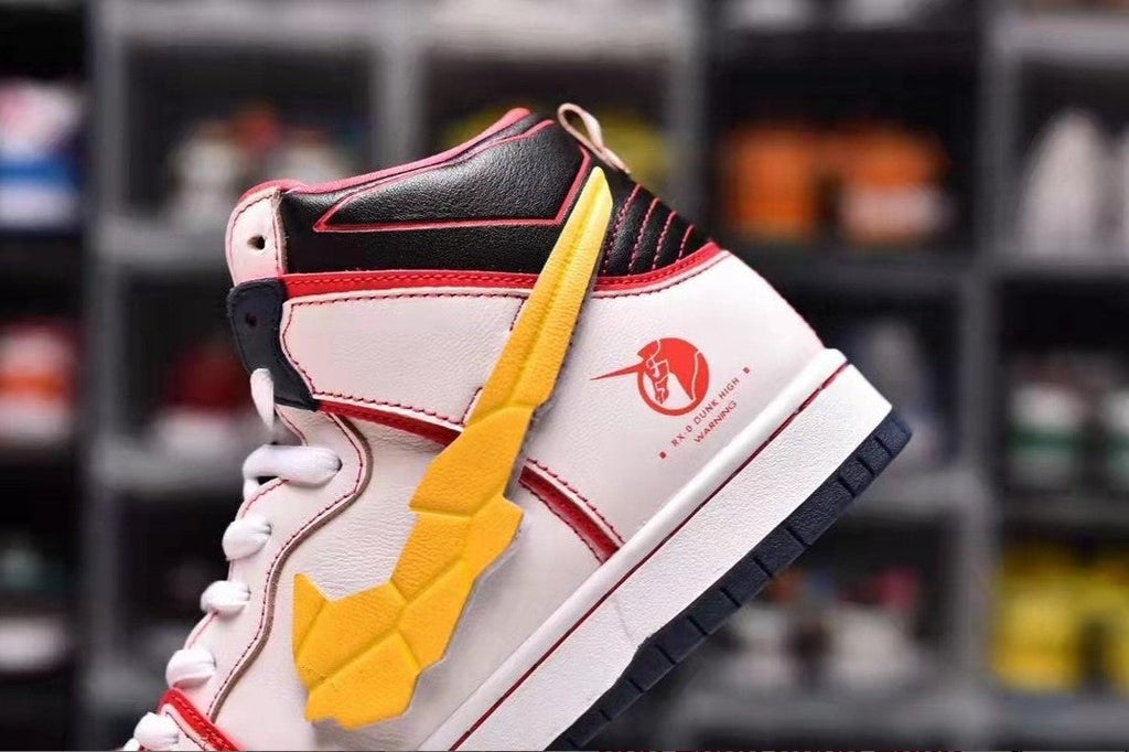 SB Dunk High Project Unicorn RX-0 x Gundam Shoes Sneakers