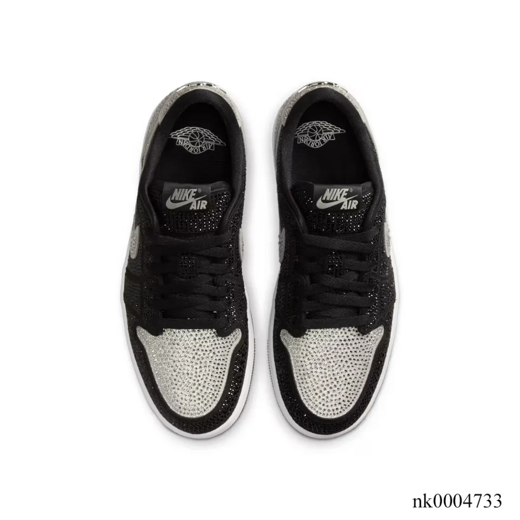 [Premium] Swarovski x Air Jordan 1 Low OG Stealth Shoes Sneakers
