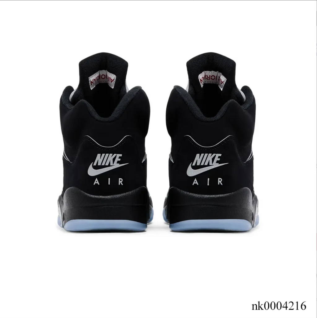 Air Jordan 5 Black Metallic Reimagined Shoes Sneakers