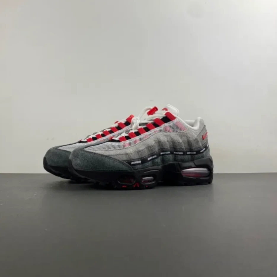 Air Max 95 SP x Undefeated Geo Tokyo Bright Crimson Shoes Sneakers