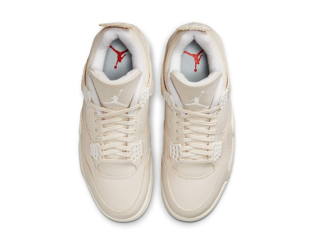 Air Jordan 4 Retro Blank Canvas Shoes Sneakers
