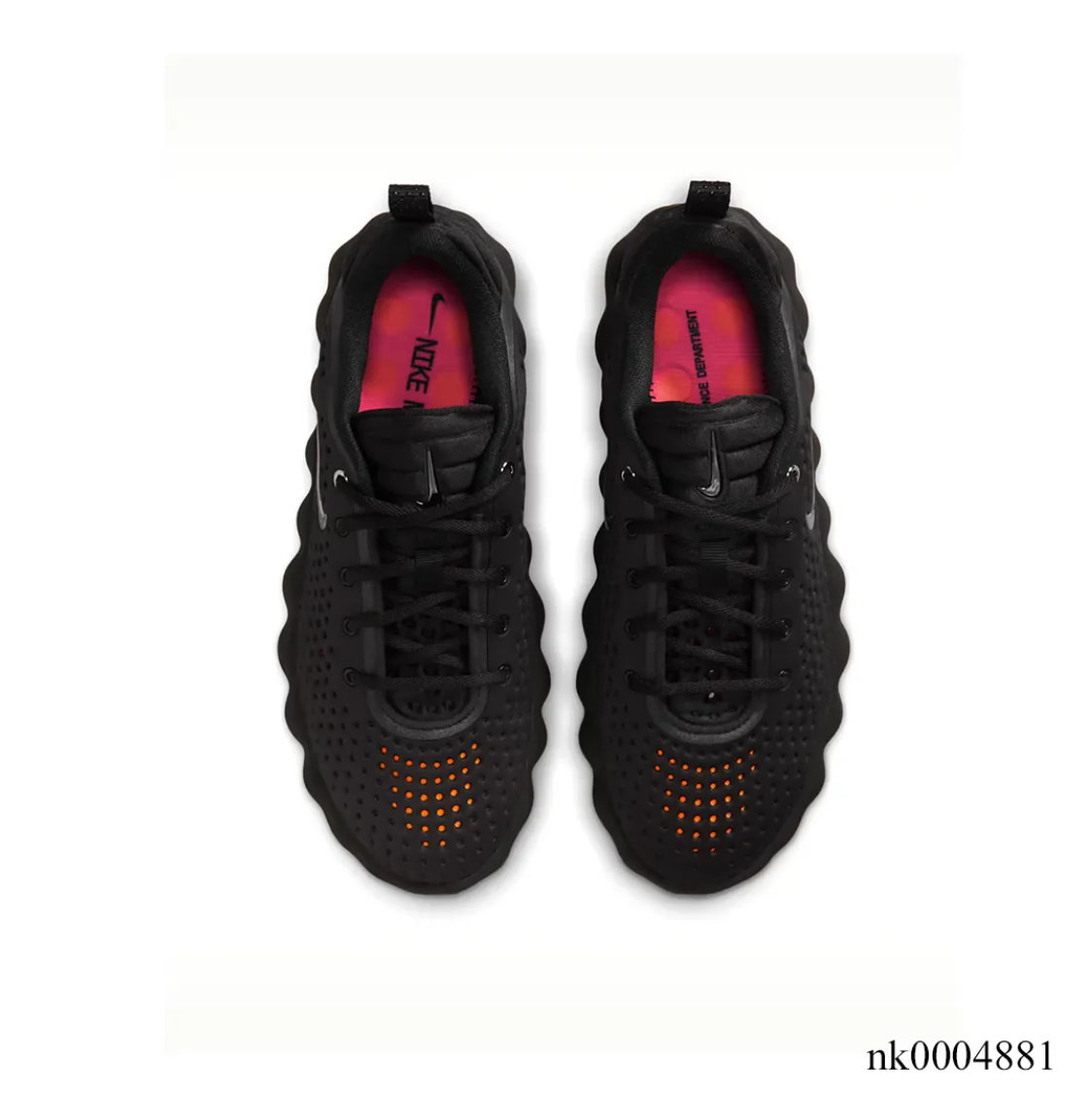 NK Mind 002 Black Hyper Crimson Shoes Sneakers