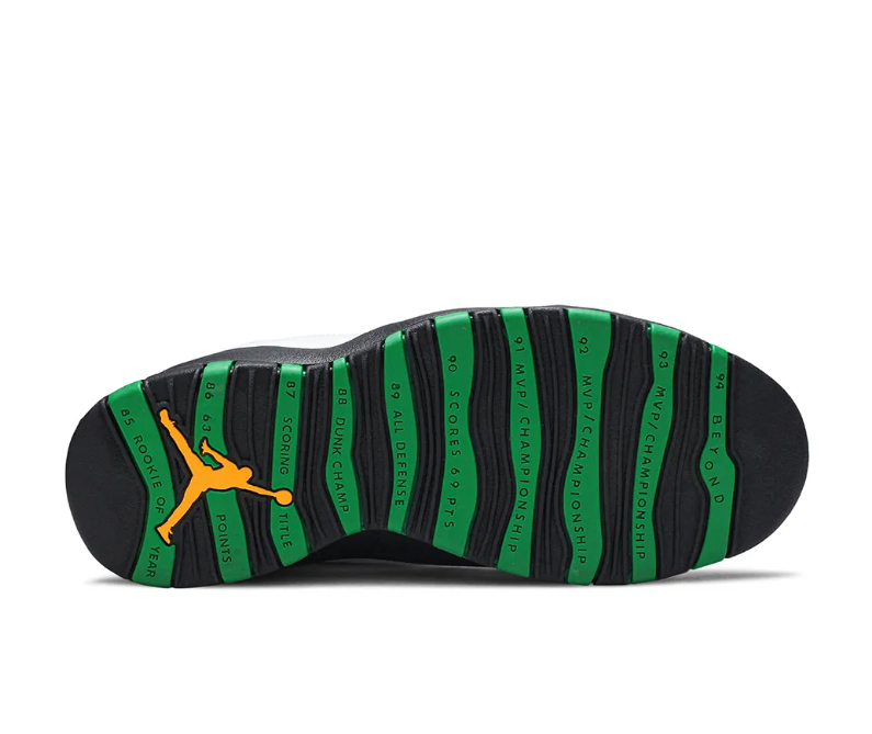 AJ 10 Seattle Shoes Sneakers